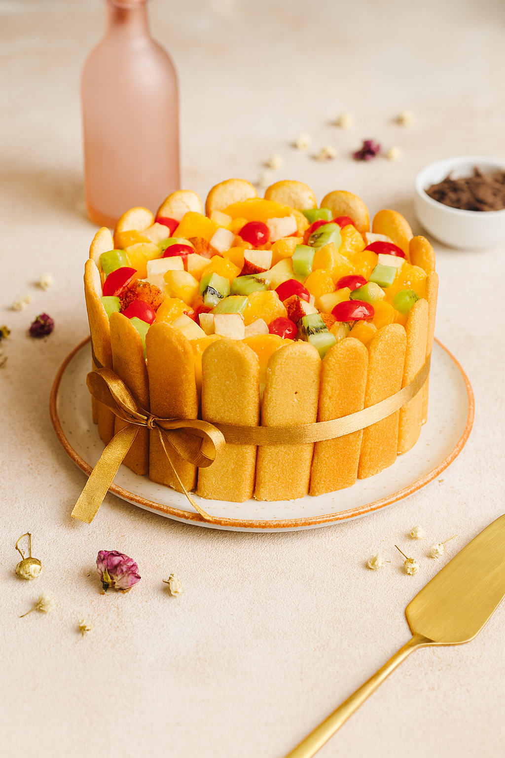 FRESH FRUIT CAKE