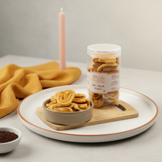 MINI MASALA PALMIERS COOKIES