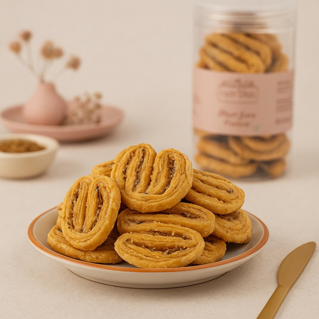 MINI JEERA PALMIERS COOKIES